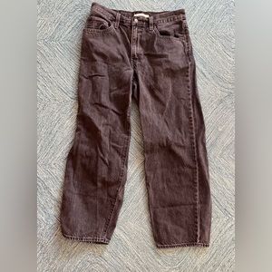 Levi’s Baggy Dad Jeans. Dark Wash. Excellent condition. Barley warn